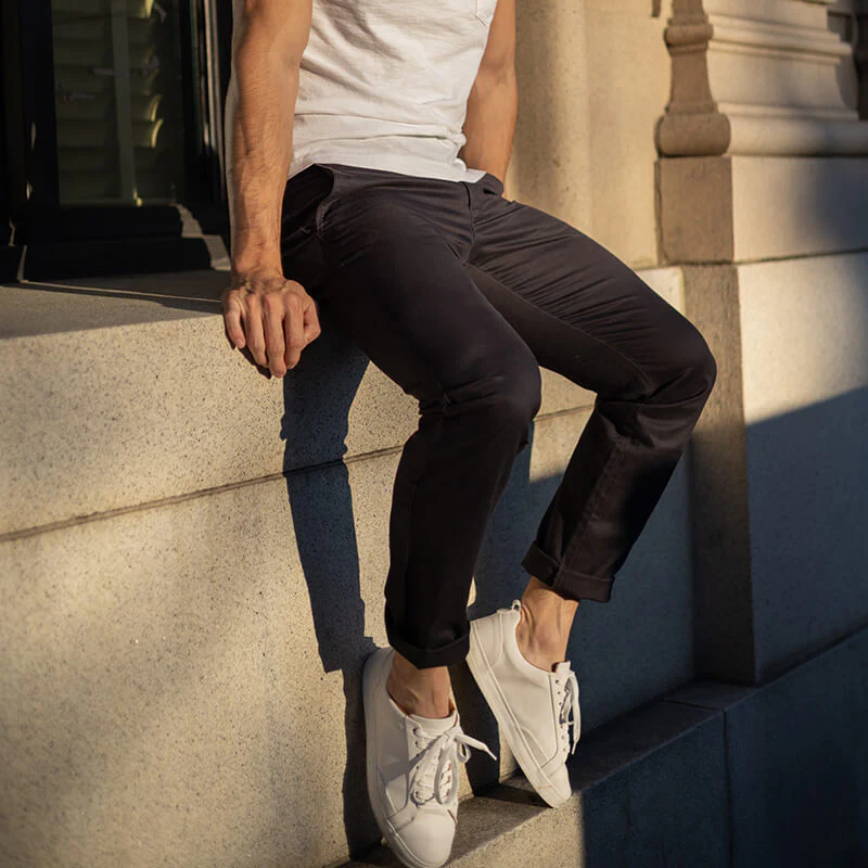 Feel Good Chinos in Ink Blue - Image 18