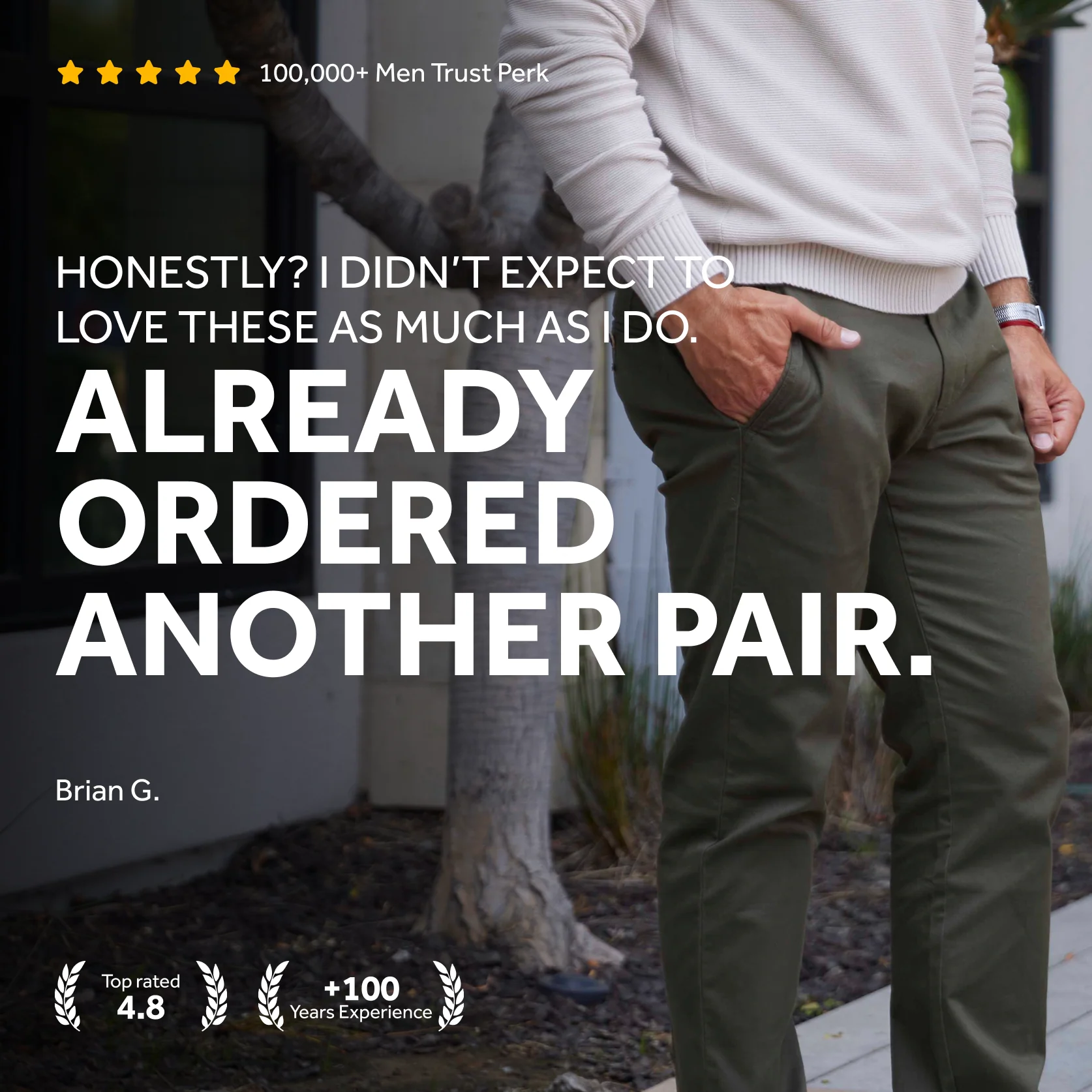 Feel Good Camo Olive Chinos - Image 11