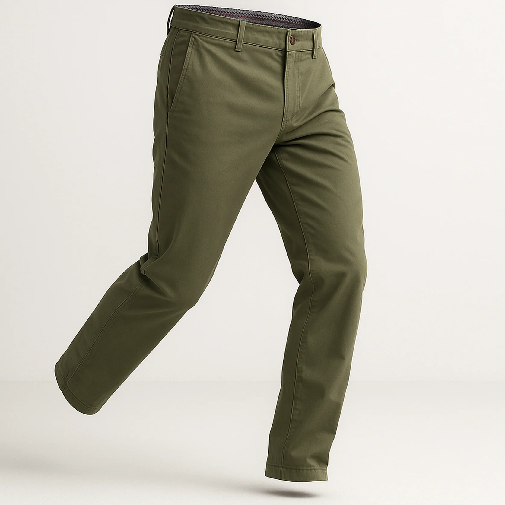 Feel Good Camo Olive Chinos - Image 16