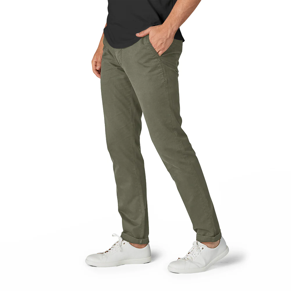 Feel Good Camo Olive Chinos - Image 19