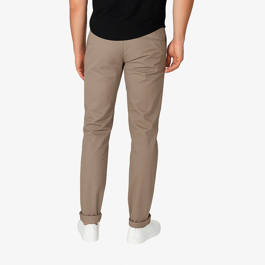 Feel Good Dark Khaki Chinos - Image 23