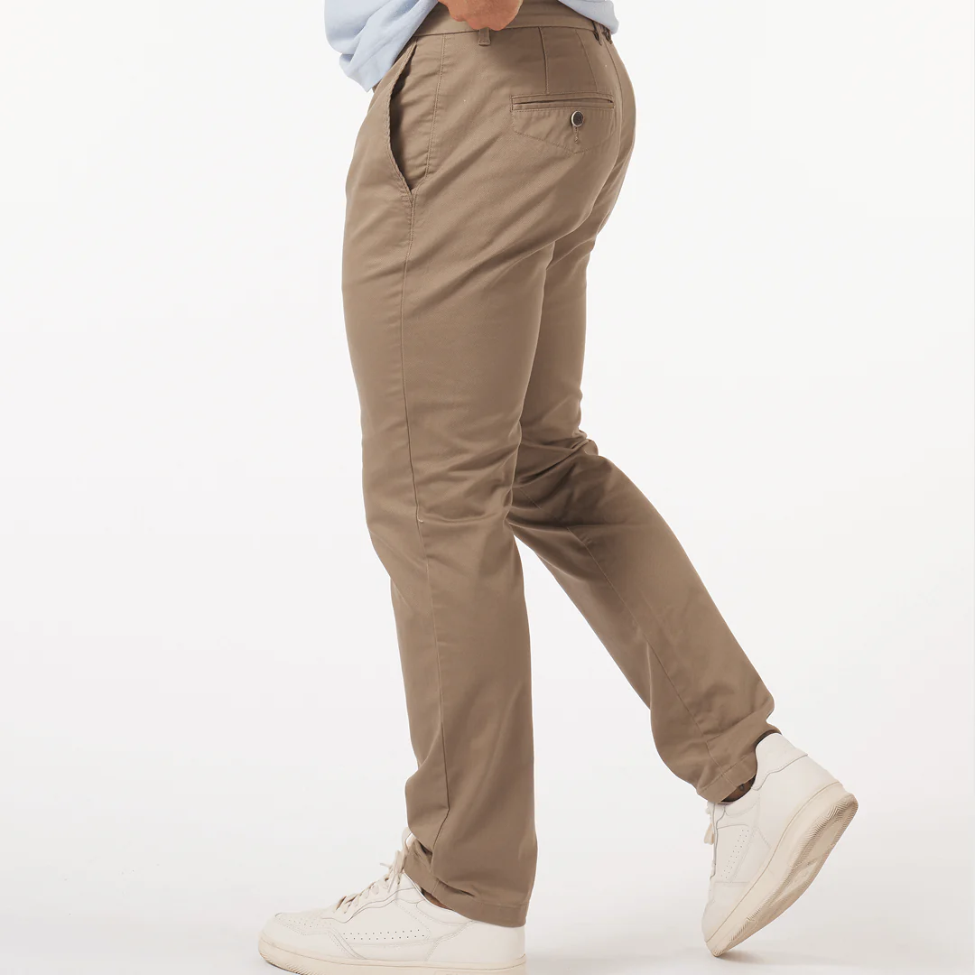 Feel Good Dark Khaki Chinos - Image 7