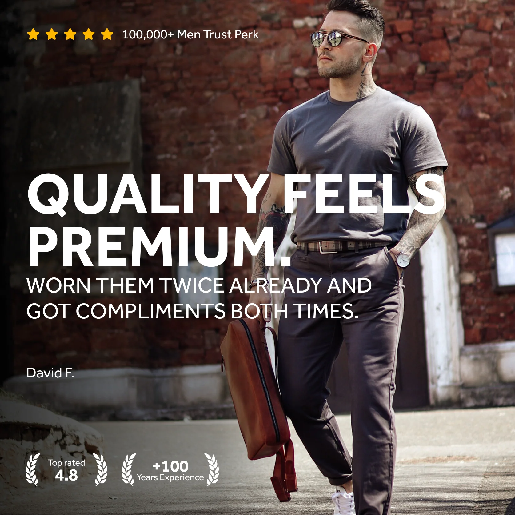 Feel Good Chinos in Faded Black - Image 11