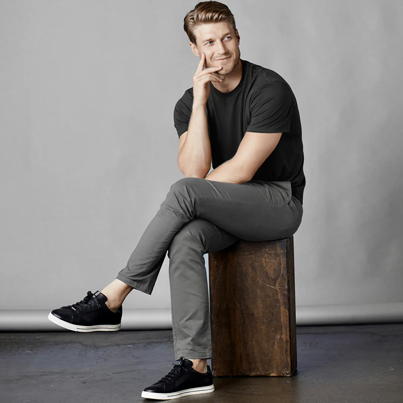 Feel Good Chinos in Faded Black - Image 18