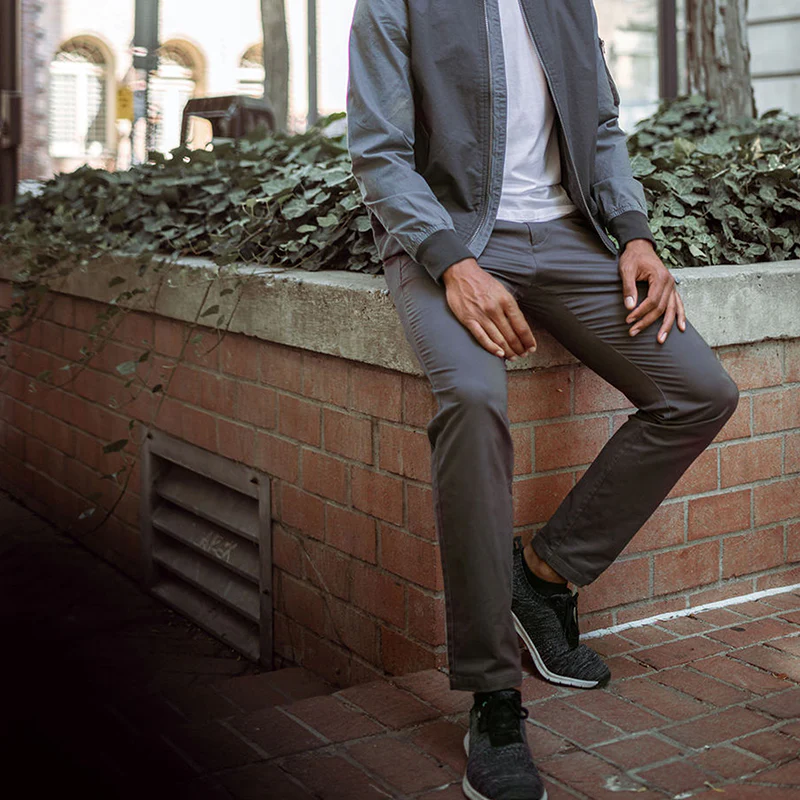 Feel Good Chinos in Faded Black - Image 34