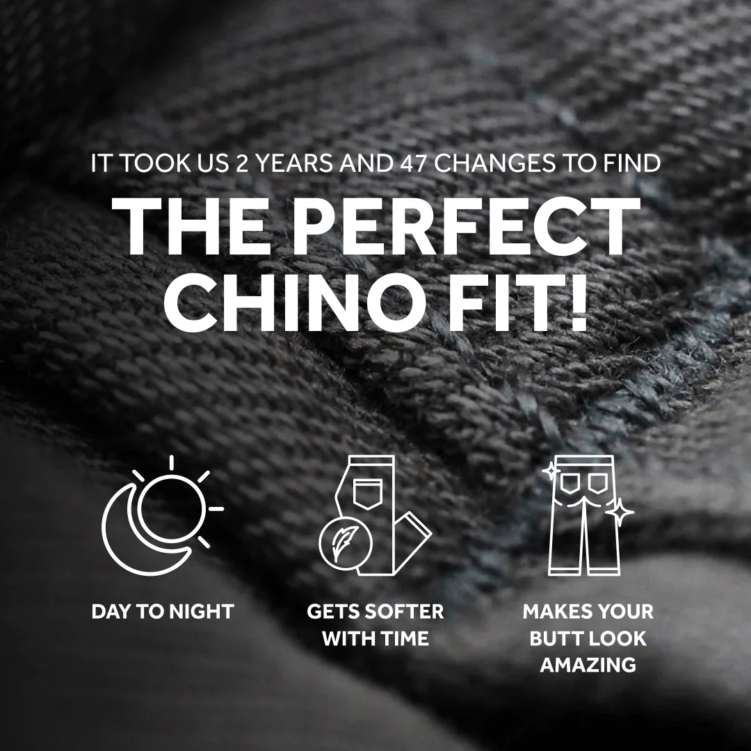 Feel Good Chinos in Ink Blue - Image 8