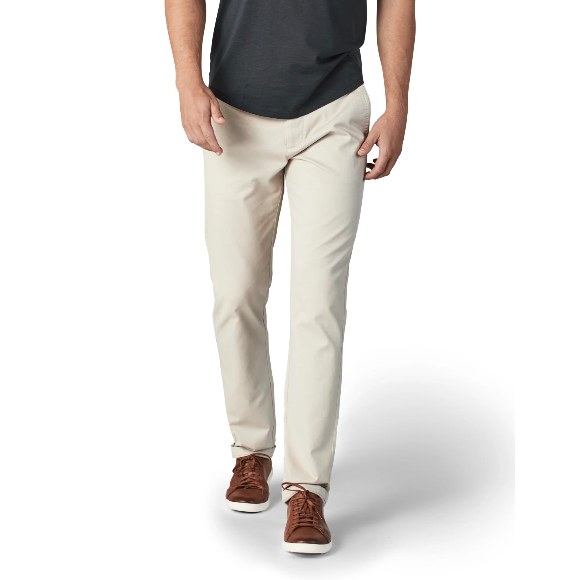 Feel Good Light Khaki Chinos - Image 17