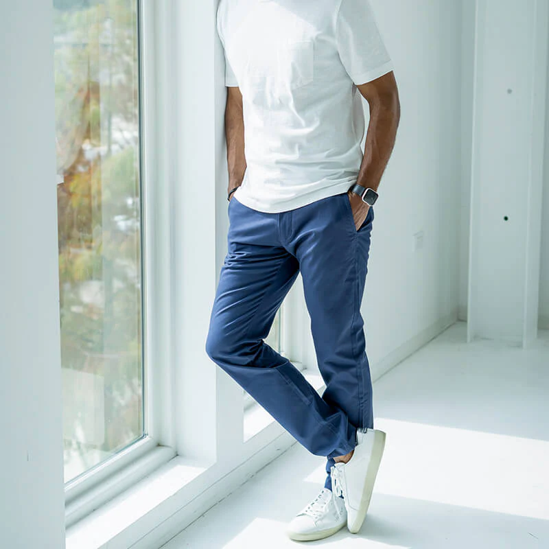 Feel Good Riverside Blue Chinos - Image 31