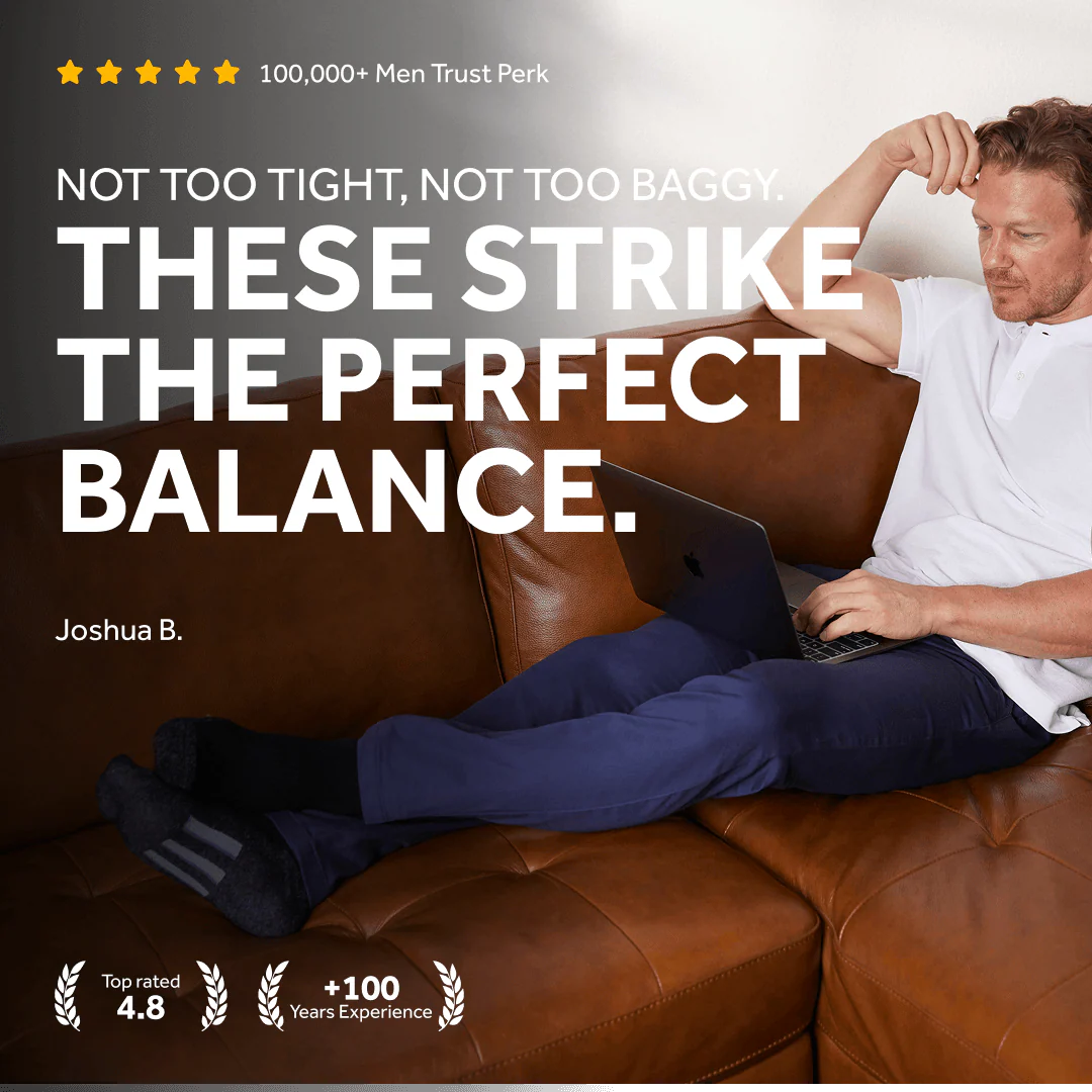 Feel Good Riverside Blue Chinos - Image 4