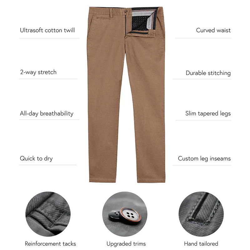 Feel Good Chinos in Smooth Oak - Image 20