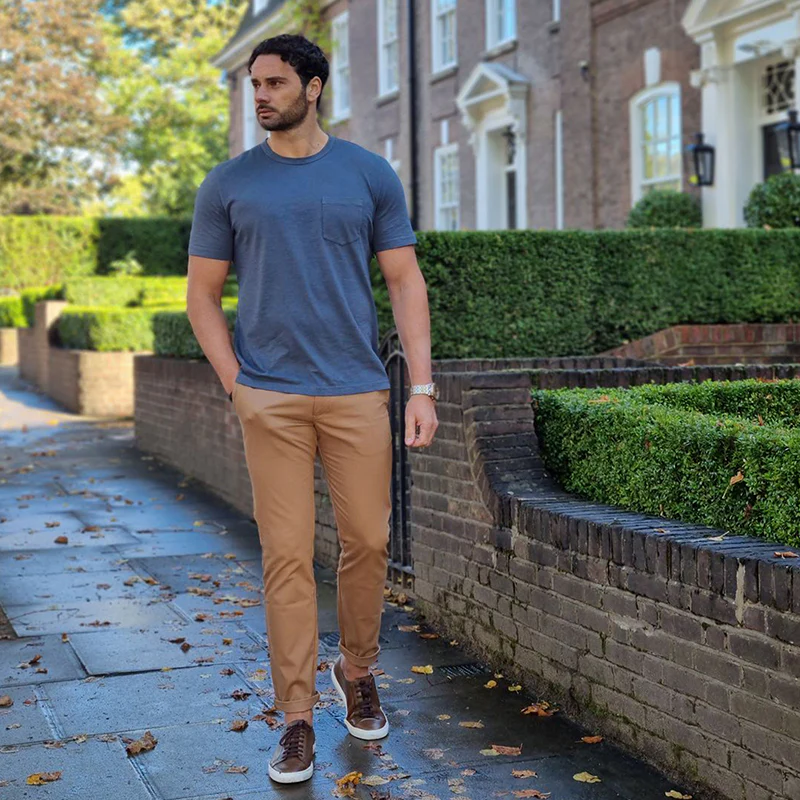 Feel Good Chinos in Smooth Oak - Image 26