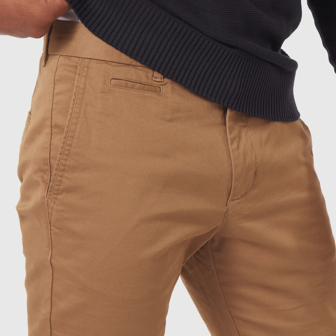 Feel Good Chinos in Smooth Oak - Image 3