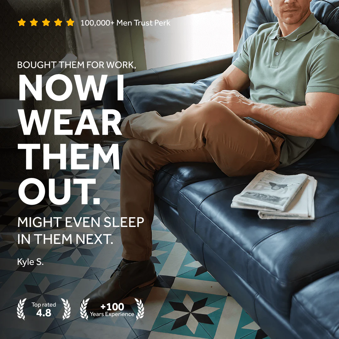 Feel Good Chinos in Smooth Oak - Image 4