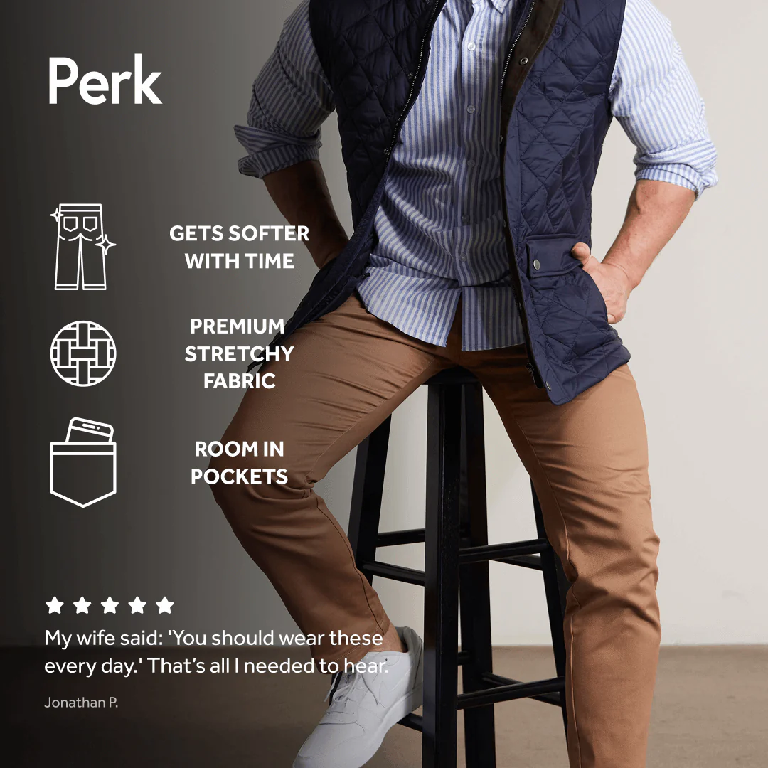 Feel Good Chinos in Smooth Oak - Image 6