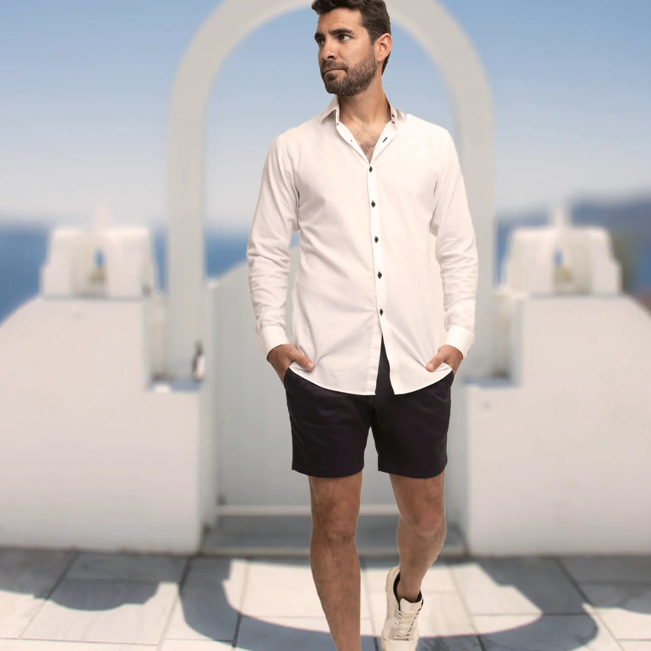 Feel Good Shorts in Riverside Blue - Image 28