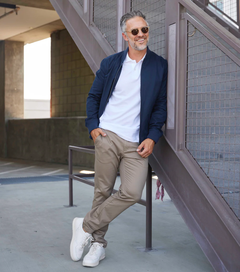 Feel Good Dark Khaki Chinos - Image 19